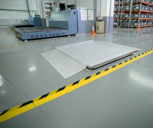 Báscula ou plataforma industrial